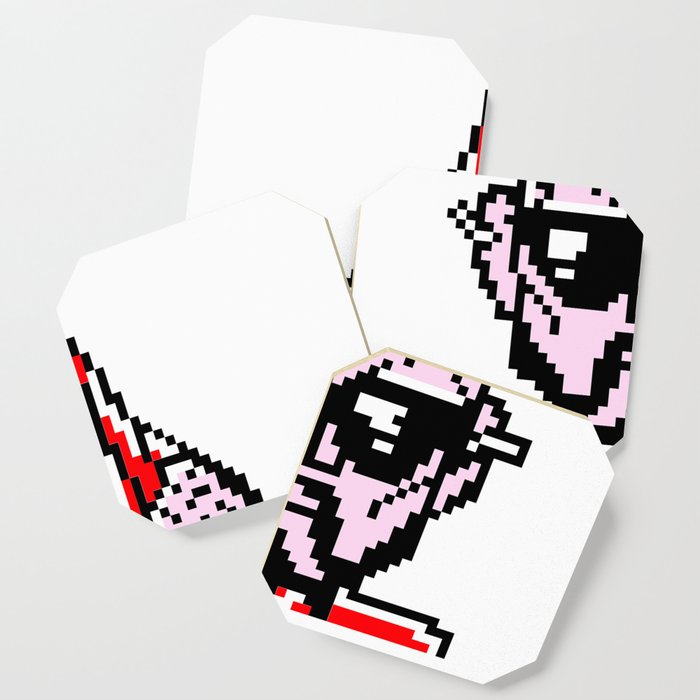 Pixelated Punkrock Coaster