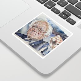 The Good Fight Sticker | Berniesanders, President, Painting, Bernieart, Berniesandersart, Vote, Bernie, Senator, Politics, Progressive 