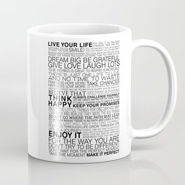 Life Manifesto Coffee Mug