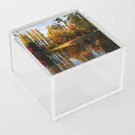 Lone Bench under the Tree Acrylic Box