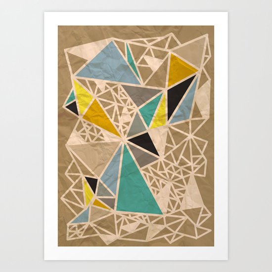 Geometric Pattern Art Print