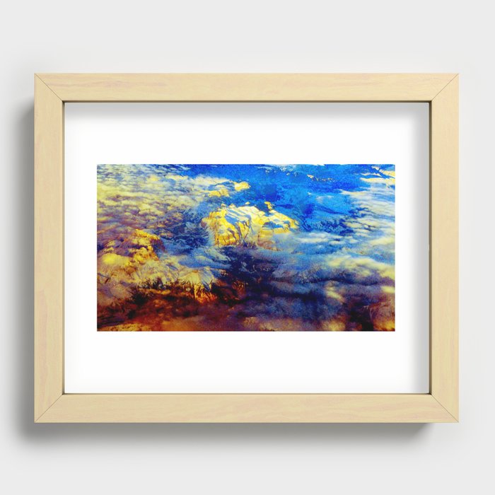 Abstract by Lika Ramati Recessed Framed Print