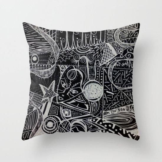 CI-Tens Throw Pillow
