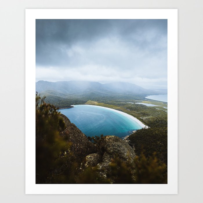 Wineglass Bay, Tasmania Art Print