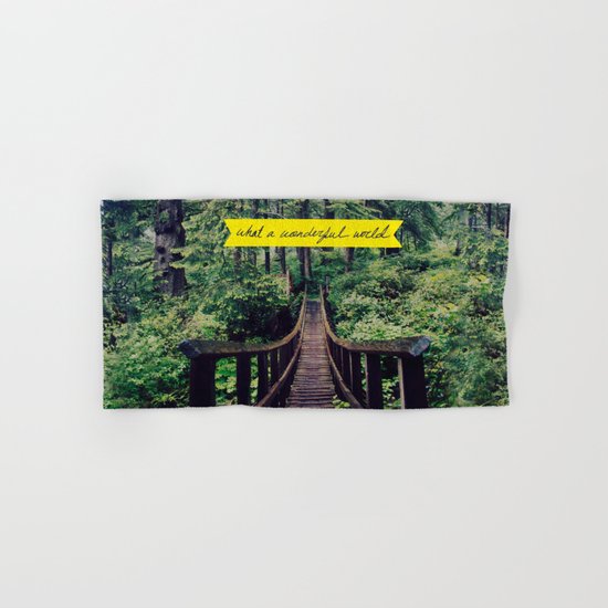 What a Wonderful World Hand & Bath Towel