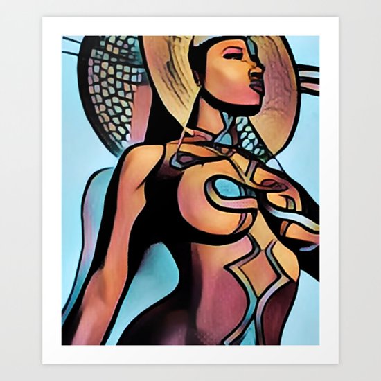 Goddess Art Print