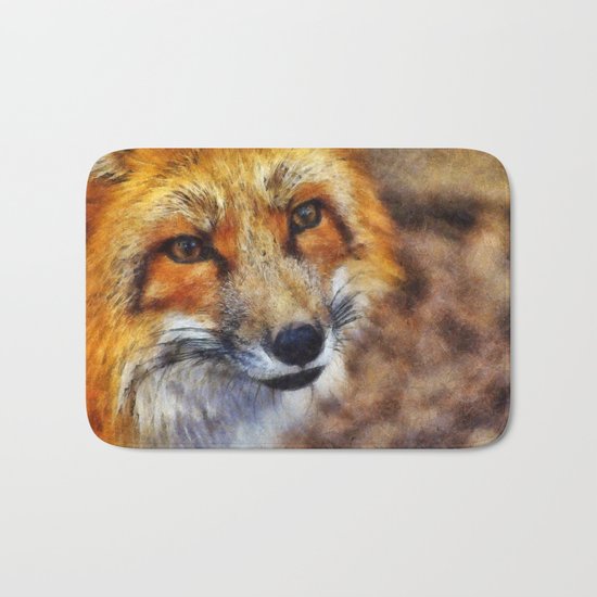 The Fox Bath Mat
