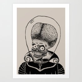 Mars Attacks! Art Print