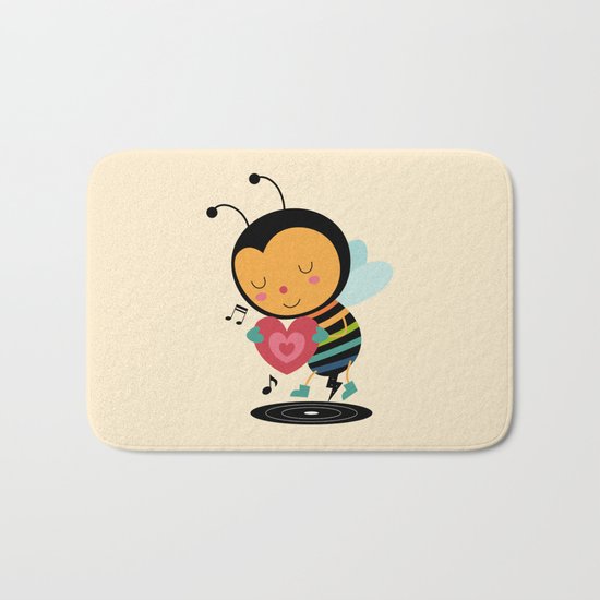 Bee Yourself Bath Mat