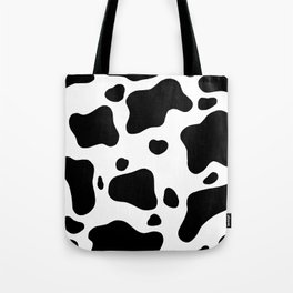Farmhouse Cow Print Tote / Rainbow Cow Print Bag