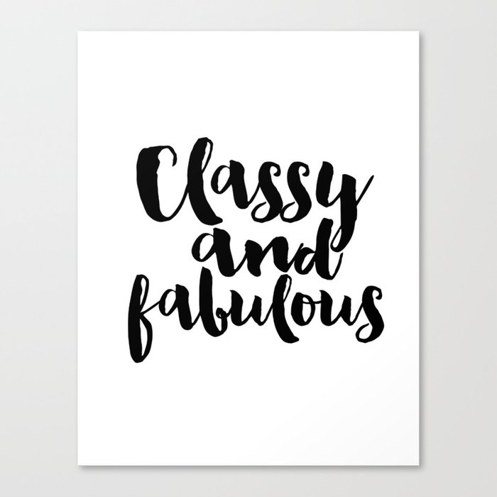Girls Room Decor Girly Gifts Fashion Wall Art Printable Women Gift Fashion Art Fashion Print Quotes Canvas Print By Typohouseart Society6