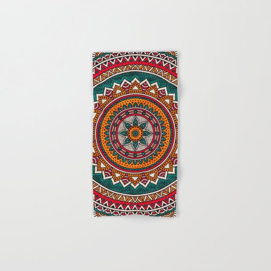 Hippie Mandala 9 Hand & Bath Towel
