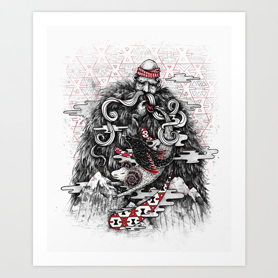 Call of Tradition Art Print