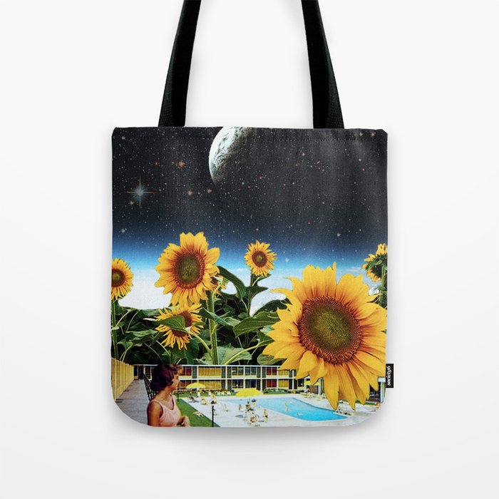 Celestial Sunflowers Tote Bag