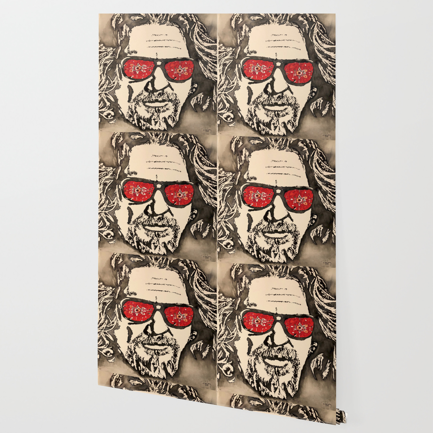 The Dude Abides Featuring The Big Lebowski Wallpaper By Rjldesignz Society6 See what the dude (the_dude_abides) has discovered on pinterest, the world's biggest collection of ideas. the dude abides featuring the big lebowski wallpaper by rjldesignz