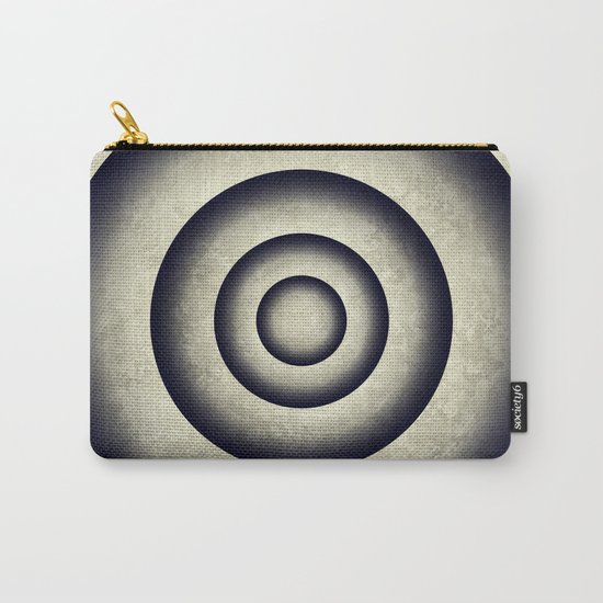 Minimal grunge 3D abstraction Carry-All Pouch