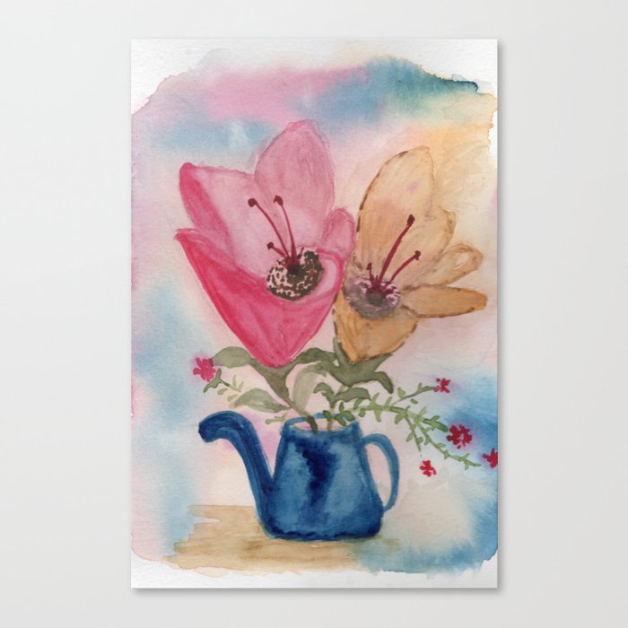 Floral Duo Canvas Print