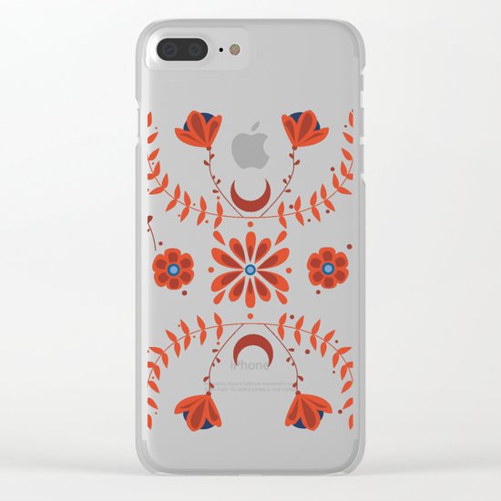 Botanic Dream Clear iPhone Case