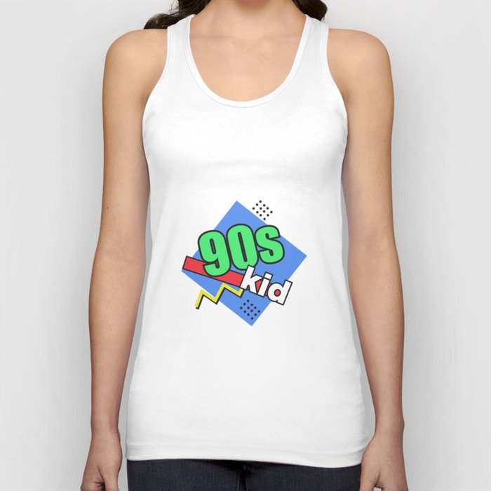 90s kid quote funny Tank Top