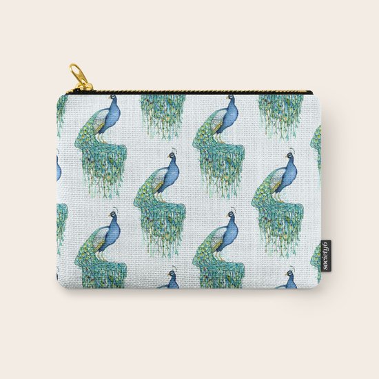 Peacock Carry-All Pouch