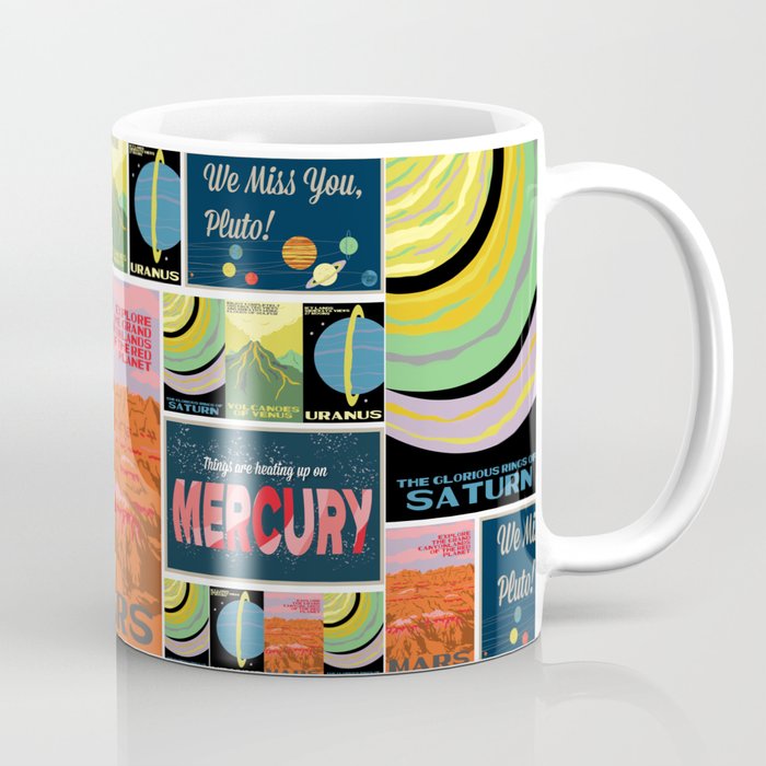 Postcards from a Cosmic Voyage Coffee Mug