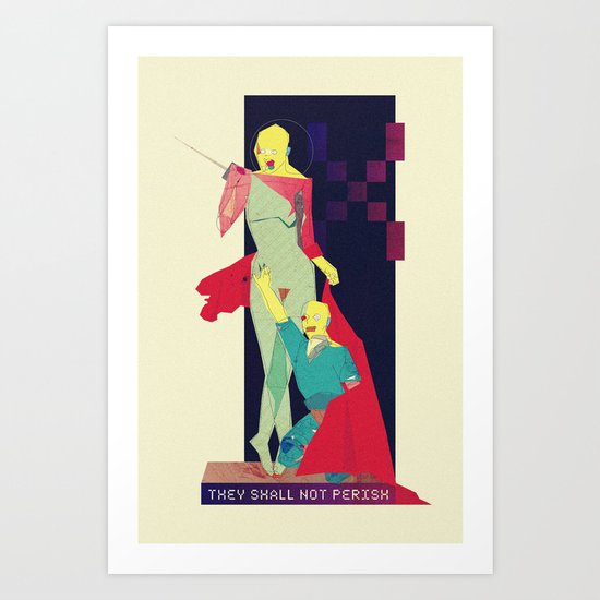 Deep Defense Art Print