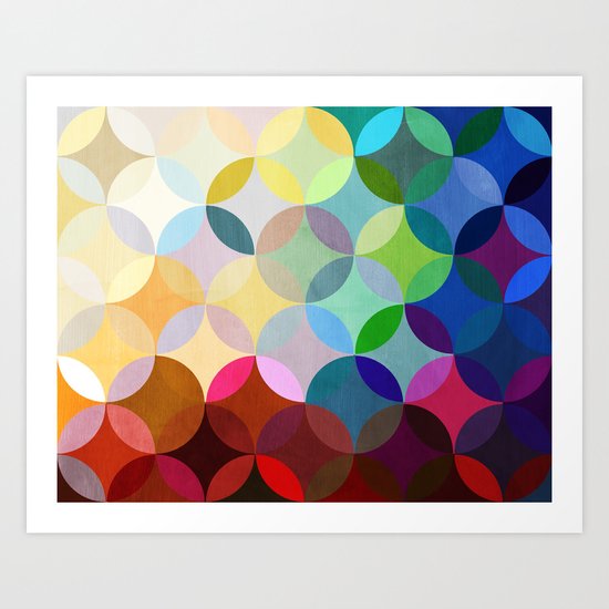 Circular Motion Art Print