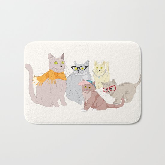 Accessory Cats Bath Mat