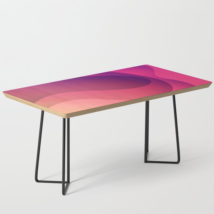 Deep Pink design Coffee Table
