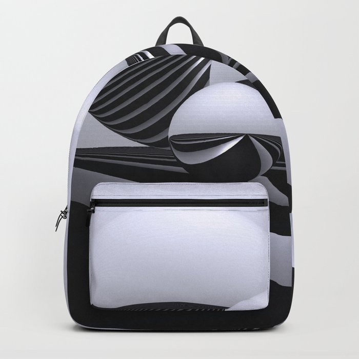 black-and-white -16- Backpack