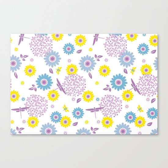 Summer Buzz Canvas Print
