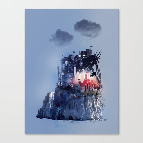 Sorrow's City Canvas Print