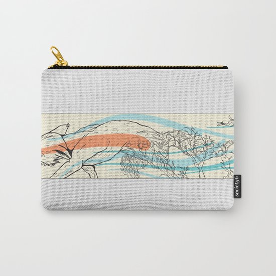 Bramble Fox Carry-All Pouch