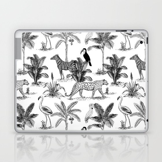botanical jungle Laptop & iPad Skin
