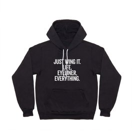Just Wing It Funny Quote Hoody