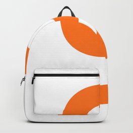 Number 9 (Orange & White) Backpack