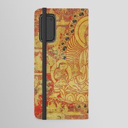 Hindu Teacher Atisha Thangka 1600s Android Wallet Case