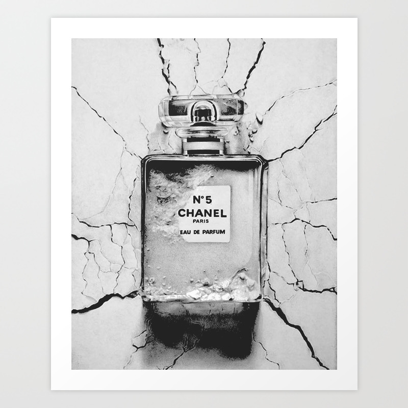 Broken Perfume Bottle Art Print By Dailyinspiration Society6
