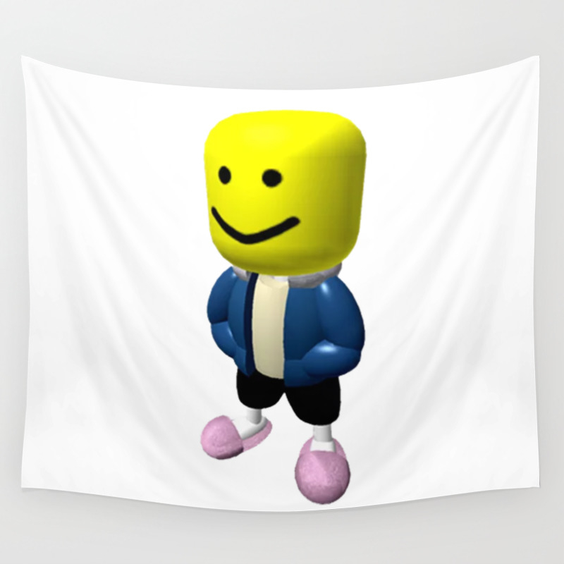 Roblox Oof Head Sans Wall Tapestry By Comanrasta Society6 - roblox oof head...