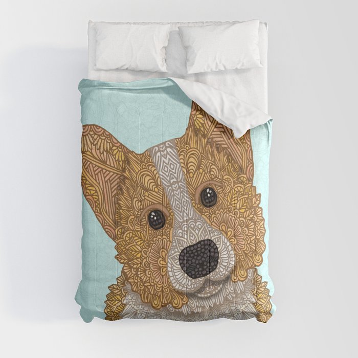 Cute Corgi Comforter