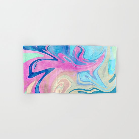 Candies & Sea #society6 #decor #buyart Hand & Bath Towel