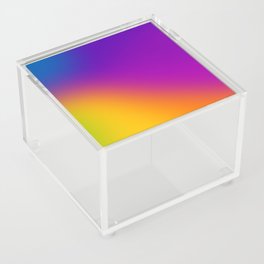 Deep Colorful Gradient Acrylic Box