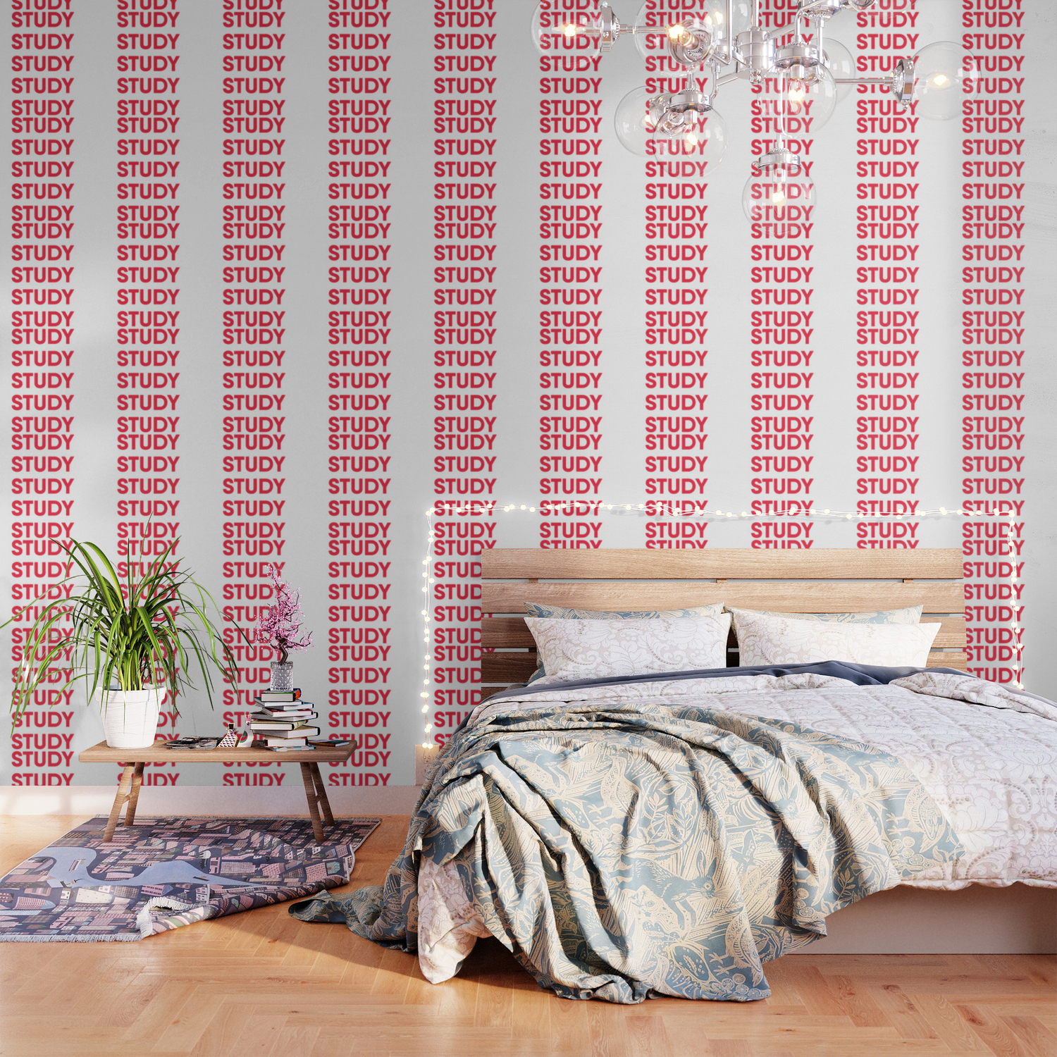 Study Motivation Pattern Wallpaper By Cadinera Society6