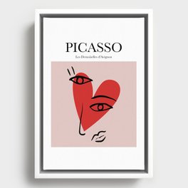 Picasso - Les Demoiselles d'Avignon Framed Canvas