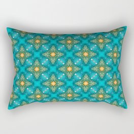 Aqua One  Rectangular Pillow