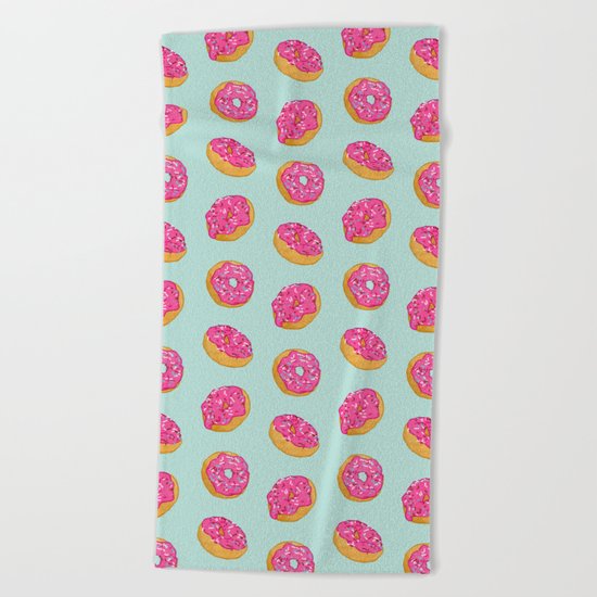 Doughnuts Beach Towel