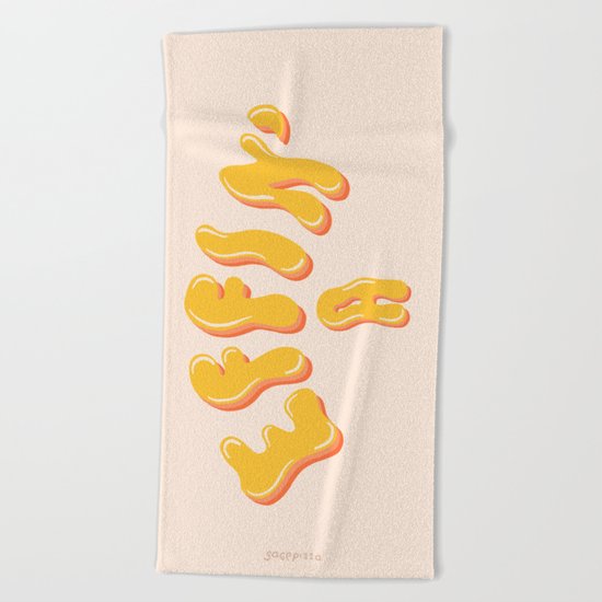 EFFIN A Beach Towel