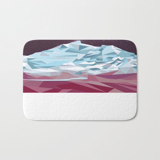 Night Mountains No. 25 Bath Mat