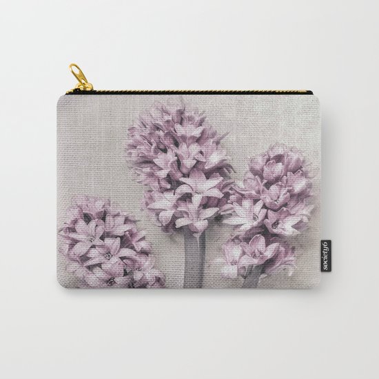 Beautiful Pink Hyacinths Carry-All Pouch