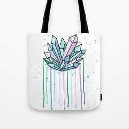 Watercolor Crystal Tote Bag